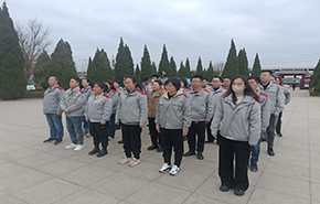 北京汽車制造廠黃驊基地黨委組織開(kāi)展清明節(jié)緬懷英魂，致敬先烈活動(dòng)